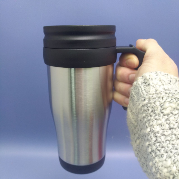 Термокружка с ручкой Reestr 450мл., нержавеющая сталь